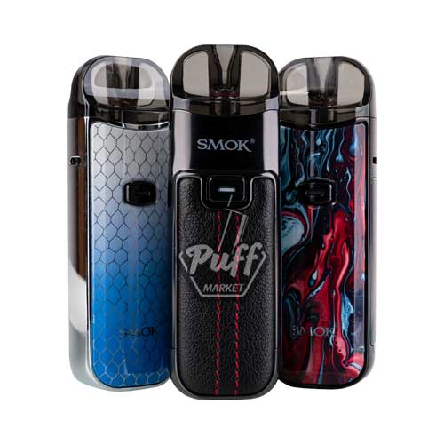 Smok Nord 50W kit satın al - Leather Series Black