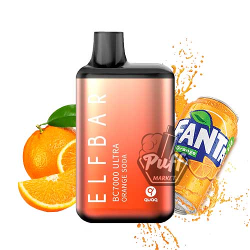 Elf Bar Bc7000 Ultra Orange Soda Puff